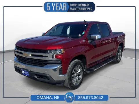 Red 2021 Chevrolet Silverado 1500 LT for sale in Omaha, NE