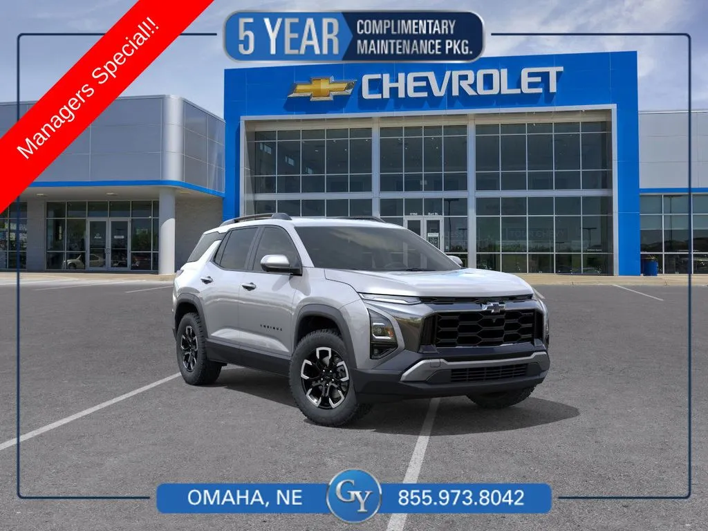 Gray 2026 Chevrolet Equinox ACTIV for sale in Omaha, NE