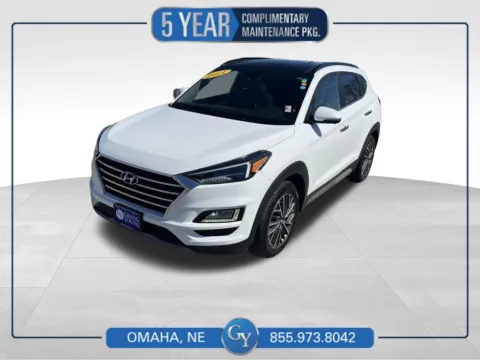 White 2021 Hyundai Tucson Ultimate for sale in Omaha, NE