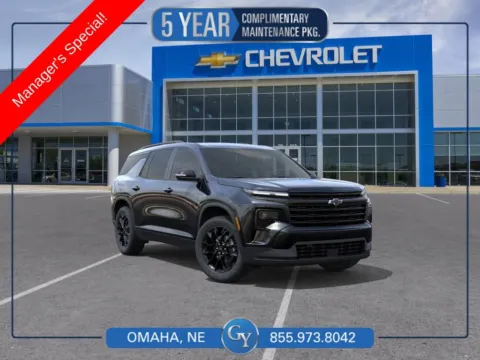 Black 2026 Chevrolet Traverse LT for sale in Omaha, NE