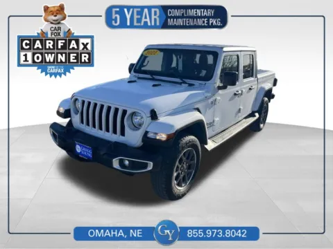 White 2022 Jeep Gladiator Overland for sale in Omaha, NE
