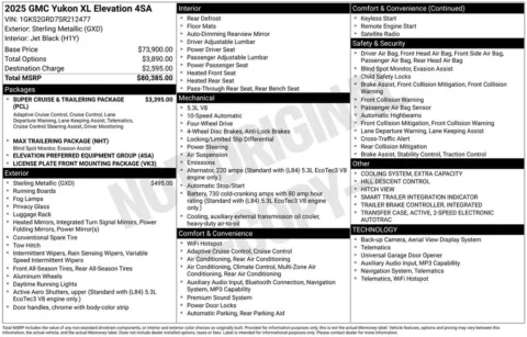 Photos of 2025 GMC Yukon XL Elevation for sale in Omaha, NE at Gregg Young Chevrolet of Omaha