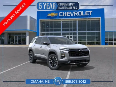 Gray 2026 Chevrolet Equinox RS for sale in Omaha, NE