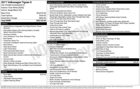 Photos of 2017 Volkswagen Tiguan 2.0T S for sale in Omaha, NE at Gregg Young Chevrolet of Omaha