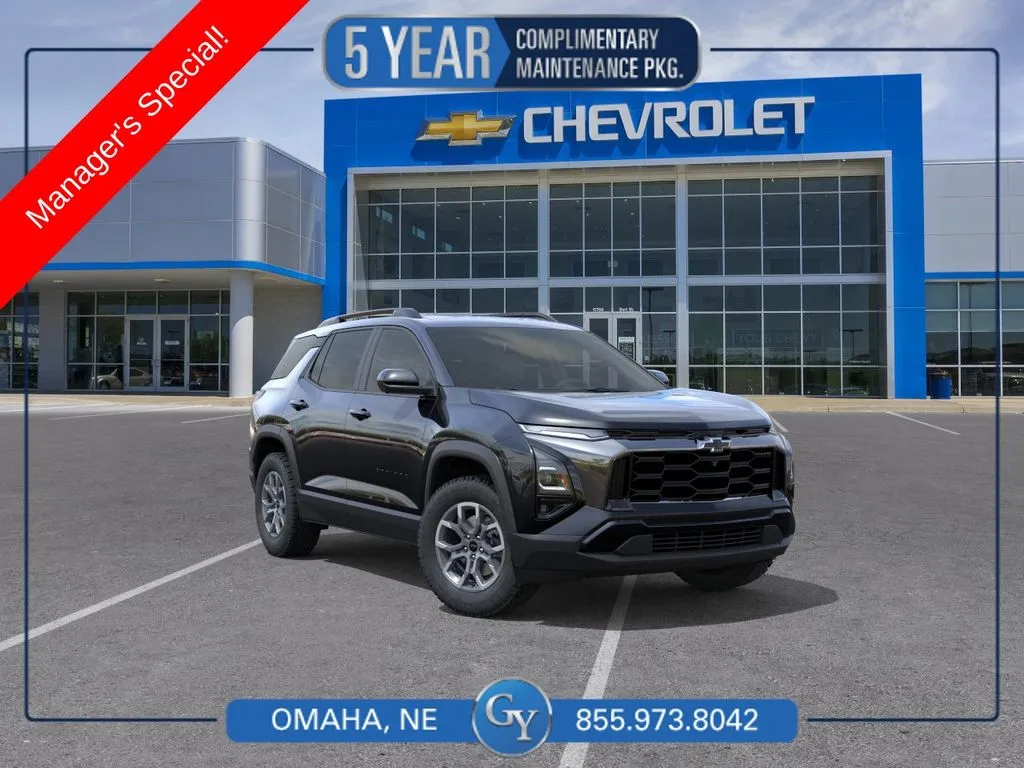 Black 2026 Chevrolet Equinox ACTIV for sale in Omaha, NE