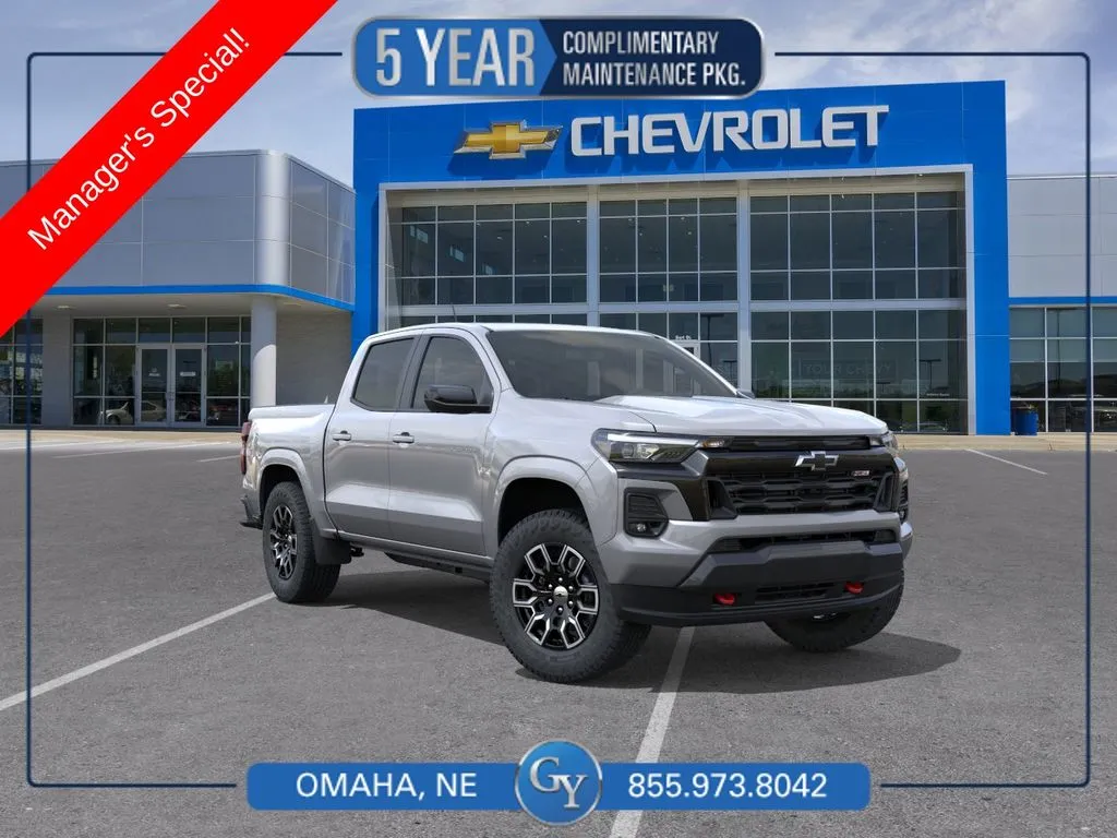 Gray 2026 Chevrolet Colorado Z71 for sale in Omaha, NE
