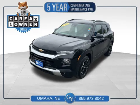 Black 2022 Chevrolet TrailBlazer LT for sale in Omaha, NE