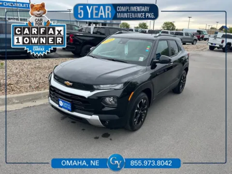 Black 2022 Chevrolet TrailBlazer LT for sale in Omaha, NE