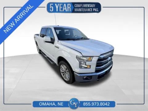 White 2015 Ford F-150 Lariat for sale in Omaha, NE