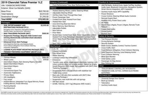 Photos of 2019 Chevrolet Tahoe Premier for sale in Omaha, NE at Gregg Young Chevrolet of Omaha