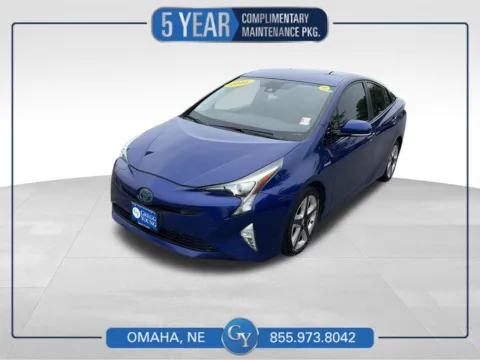 Blue 2016 Toyota Prius Four Touring for sale in Omaha, NE
