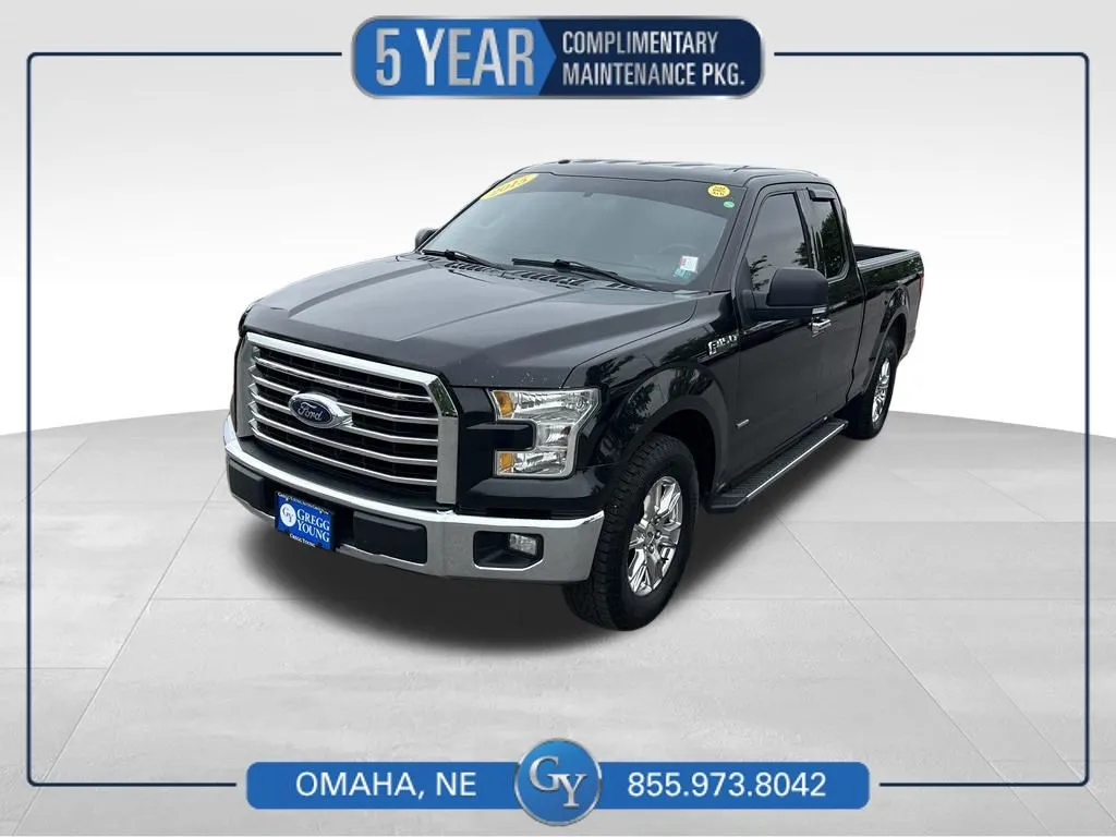 Black 2015 Ford F-150 XLT for sale in Omaha, NE