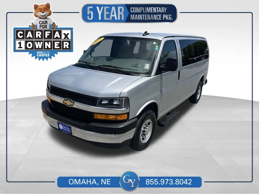 Silver 2025 Chevrolet Express 2500 LT for sale in Omaha, NE