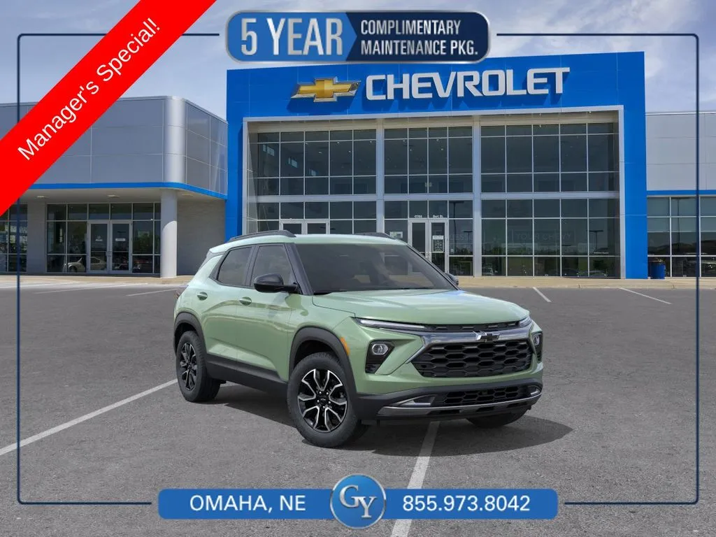 Green 2026 Chevrolet TrailBlazer ACTIV for sale in Omaha, NE