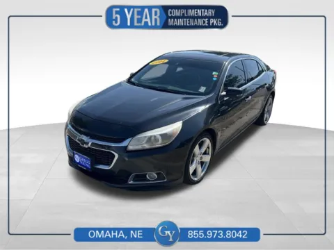 Black 2014 Chevrolet Malibu LTZ for sale in Omaha, NE