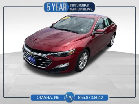 Red 2022 Chevrolet Malibu LT for sale in Omaha, NE