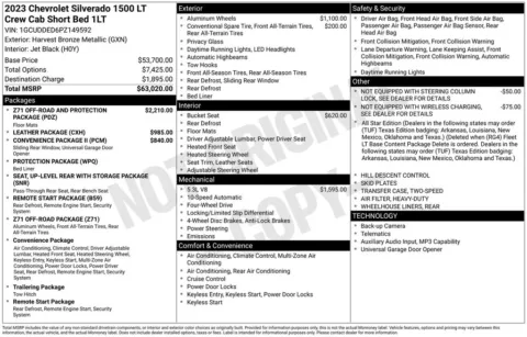 Photos of 2023 Chevrolet Silverado 1500 LT for sale in Omaha, NE at Gregg Young Chevrolet of Omaha