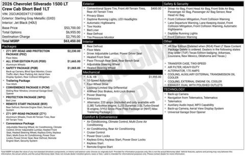Photos of 2026 Chevrolet Silverado 1500 LT for sale in Omaha, NE at Gregg Young Chevrolet of Omaha