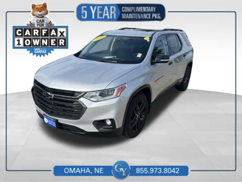 Silver 2020 Chevrolet Traverse Premier for sale in Omaha, NE
