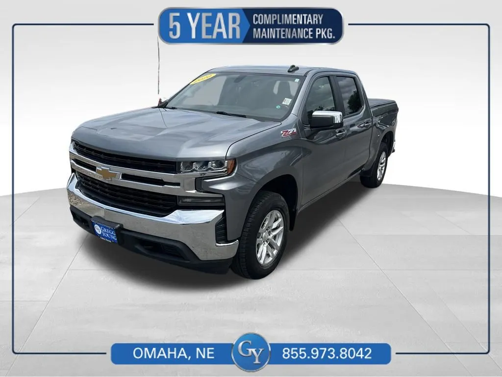 Gray 2020 Chevrolet Silverado 1500 LT for sale in Omaha, NE