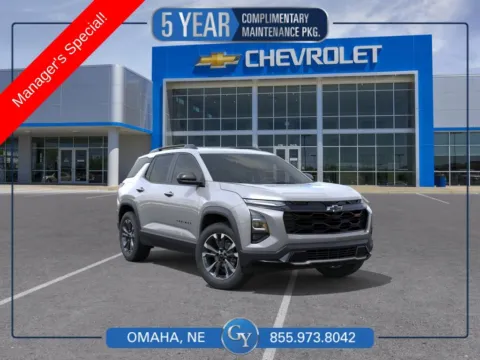 Gray 2026 Chevrolet Equinox RS for sale in Omaha, NE