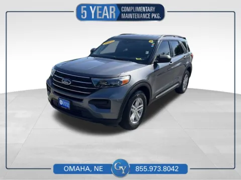 Gray 2021 Ford Explorer XLT for sale in Omaha, NE