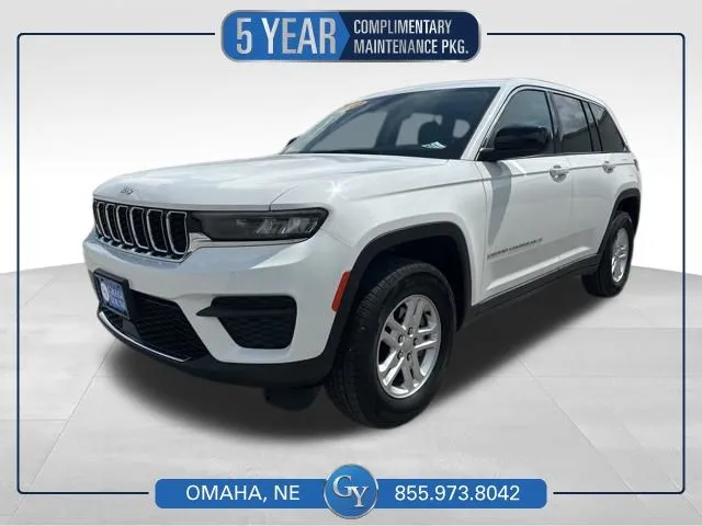 White 2023 Jeep Grand Cherokee Laredo for sale in Omaha, NE