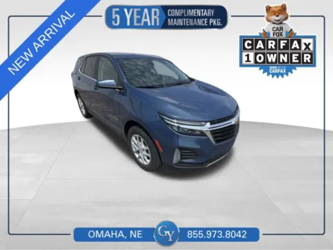 Blue 2024 Chevrolet Equinox LT for sale in Omaha, NE