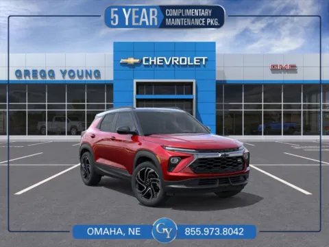 Red 2026 Chevrolet TrailBlazer RS for sale in Omaha, NE