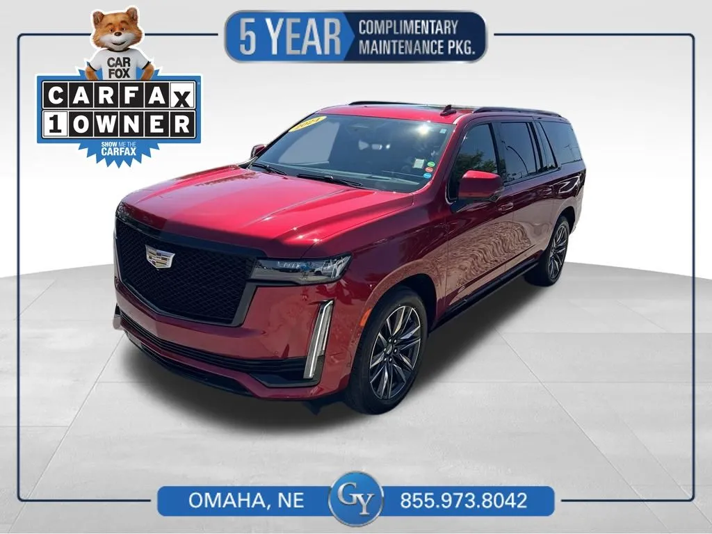 Red 2024 Cadillac Escalade ESV Sport for sale in Omaha, NE