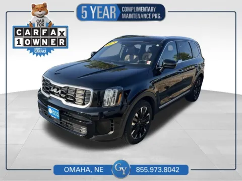 Black 2024 Kia Telluride SX-Prestige for sale in Omaha, NE
