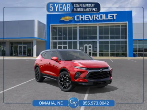 Red 2026 Chevrolet Blazer RS for sale in Omaha, NE