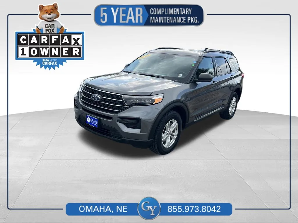 Gray 2023 Ford Explorer XLT for sale in Omaha, NE