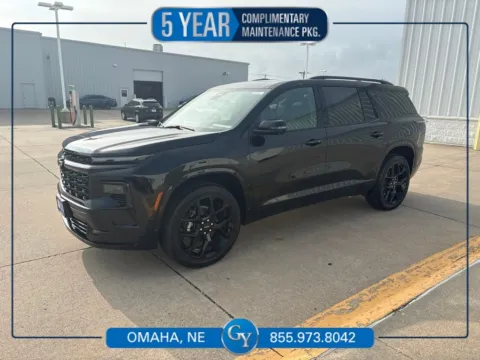 Black 2026 Chevrolet Traverse RS for sale in Omaha, NE