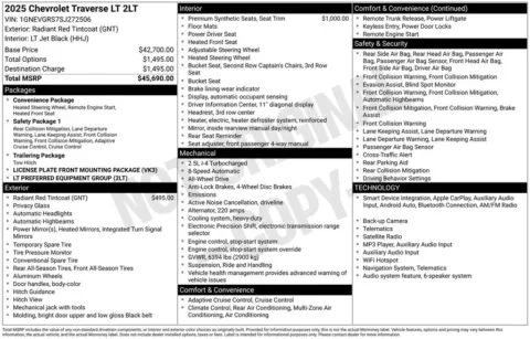 Photos of 2025 Chevrolet Traverse LT for sale in Omaha, NE at Gregg Young Chevrolet of Omaha