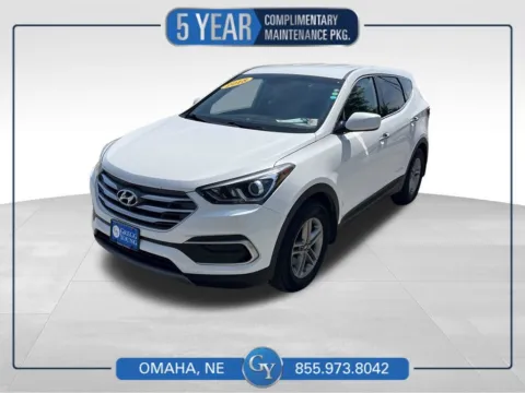 White 2018 Hyundai Santa Fe Sport 2.4 Base for sale in Omaha, NE