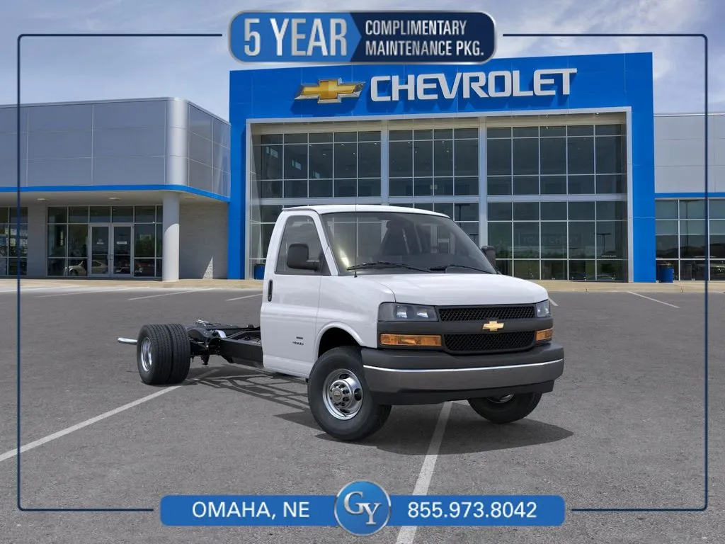 White 2026 Chevrolet Express 3500 Work Van for sale in Omaha, NE