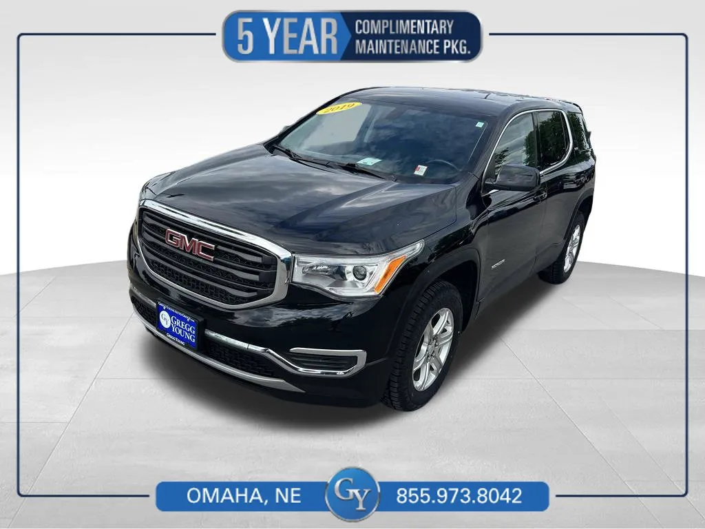 Black 2019 GMC Acadia SLE-1 for sale in Omaha, NE