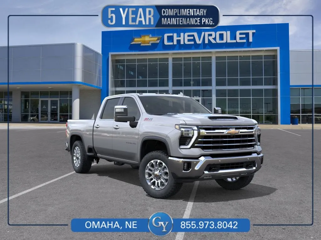 Gray 2026 Chevrolet Silverado 2500 HD LTZ for sale in Omaha, NE