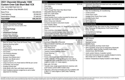 Photos of 2021 Chevrolet Silverado 1500 Custom for sale in Omaha, NE at Gregg Young Chevrolet of Omaha