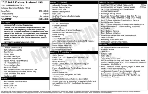 Photos of 2023 Buick Envision Preferred for sale in Omaha, NE at Gregg Young Chevrolet of Omaha