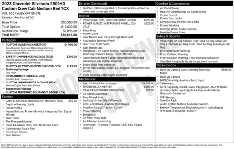 Photos of 2023 Chevrolet Silverado 2500 HD Custom for sale in Omaha, NE at Gregg Young Chevrolet of Omaha