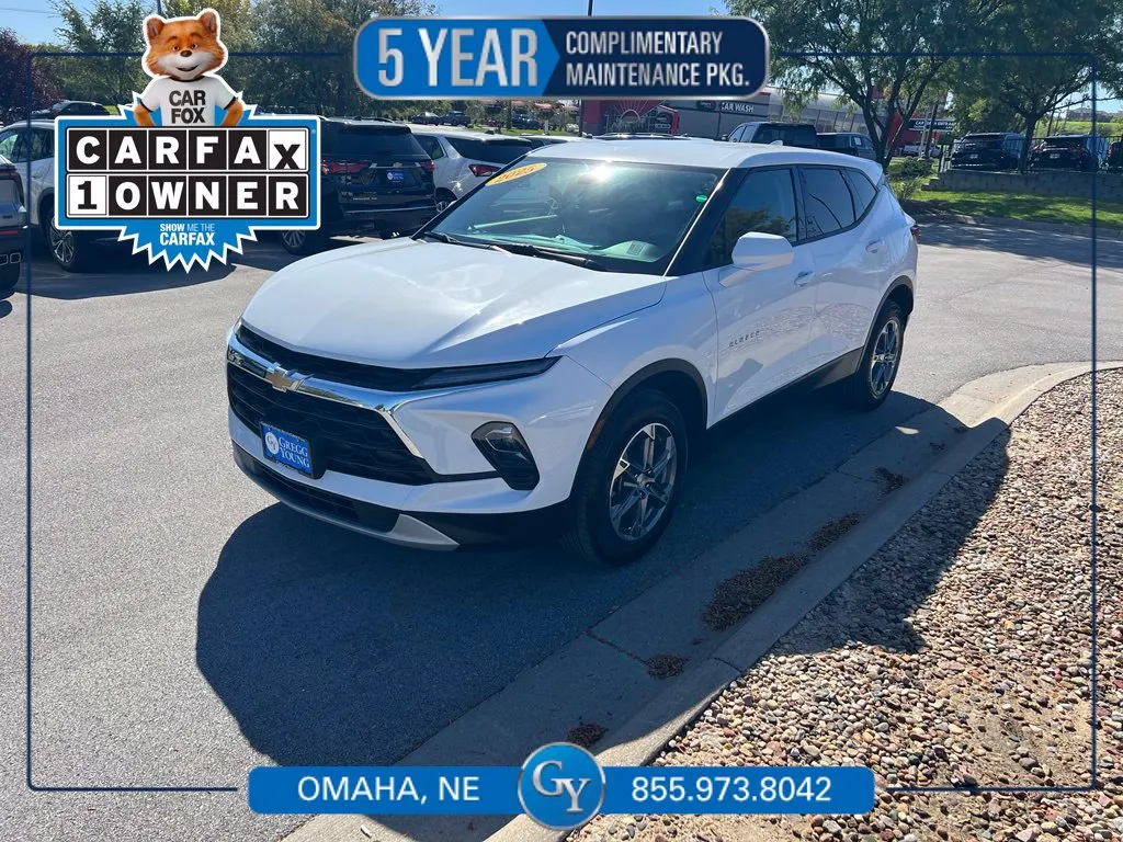 White 2025 Chevrolet Blazer LT for sale in Omaha, NE