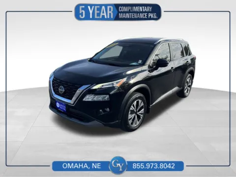 Black 2023 Nissan Rogue SV for sale in Omaha, NE