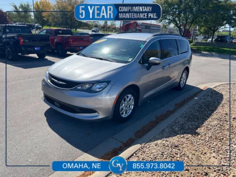 Silver 2021 Chrysler Voyager LXI for sale in Omaha, NE