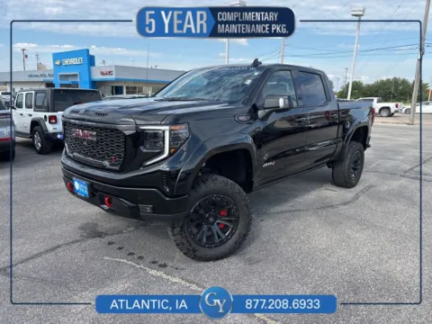 Black 2024 GMC Sierra 1500 AT4 for sale in Atlantic, IA