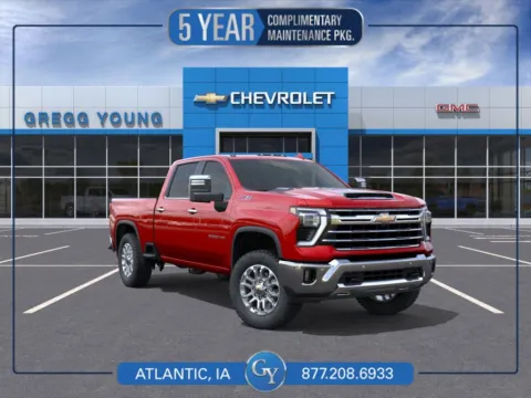 Red 2026 Chevrolet Silverado 2500HD LTZ for sale in Atlantic, IA