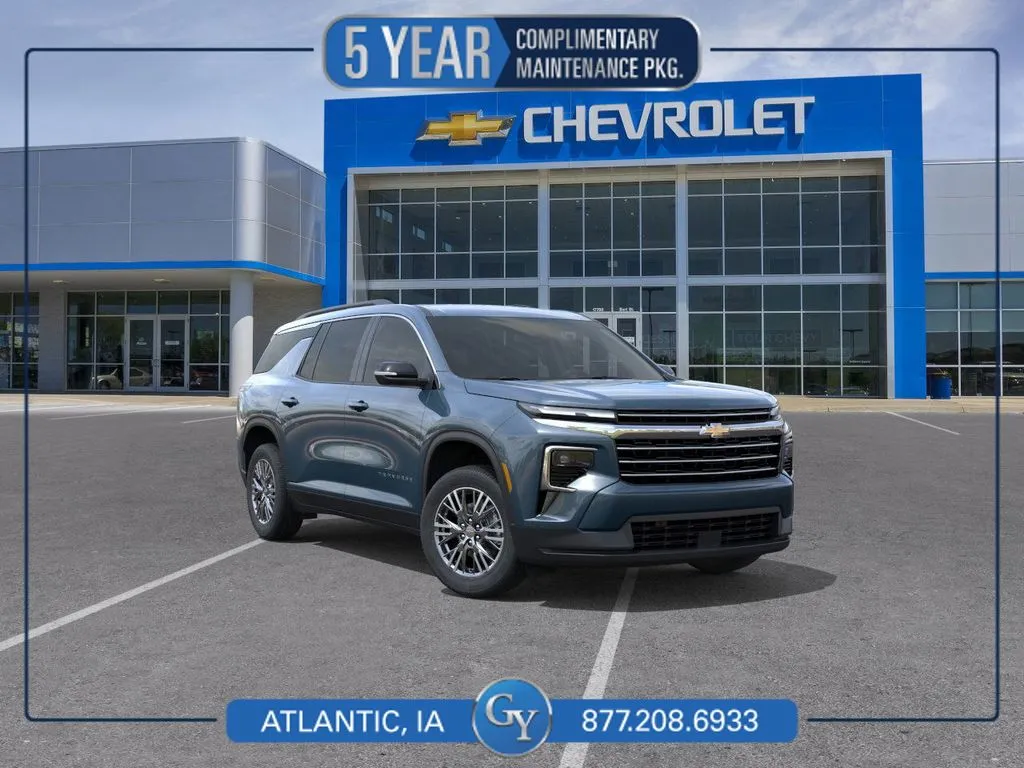 Blue 2026 Chevrolet Traverse LT for sale in Atlantic, IA