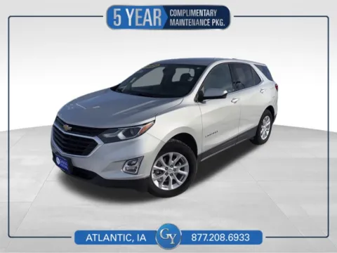 Silver 2020 Chevrolet Equinox LT for sale in Atlantic, IA
