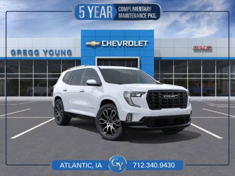 White 2026 GMC Acadia Denali Ultimate for sale in Atlantic, IA